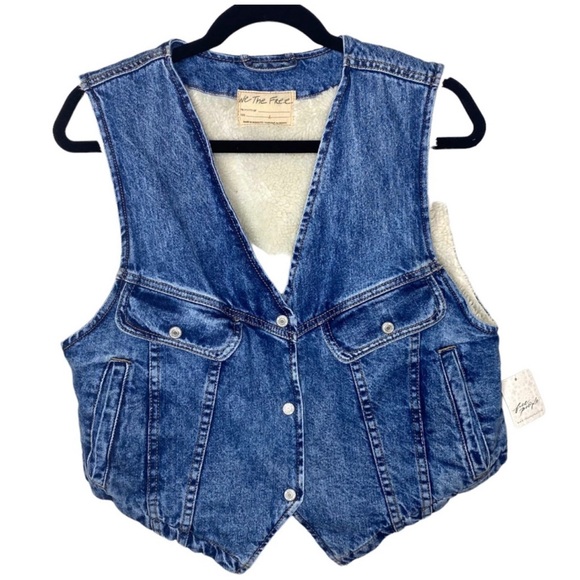 Free People: Florence Ranch Denim Vest - Picture 5 of 12